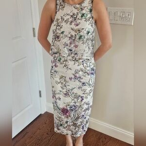 Antonio Melani Darla Dress Size 0 Ivory/Black
